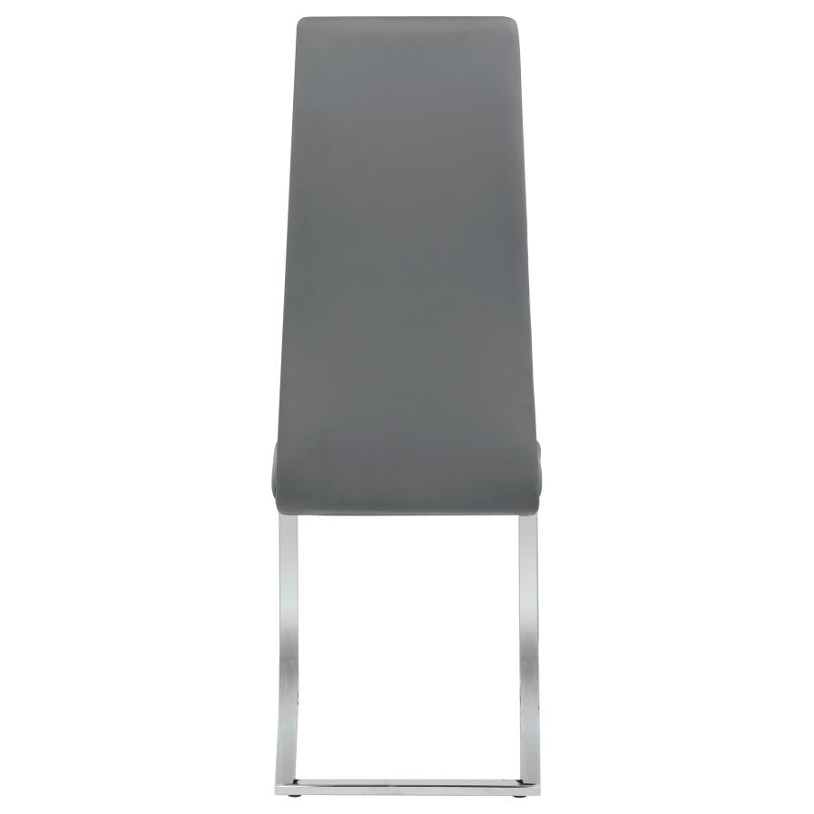 Montclair Grey Side Chair - furniture place usa