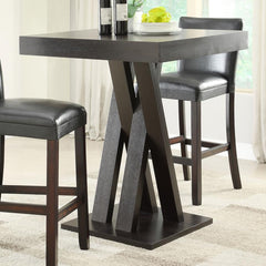 Freda Brown Bar Table - furniture place usa