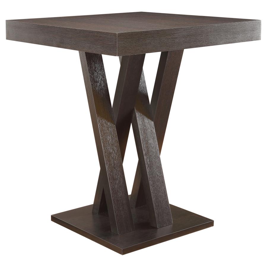 Freda Brown Bar Table - furniture place usa