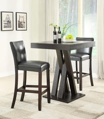 Freda Brown Bar Table - furniture place usa