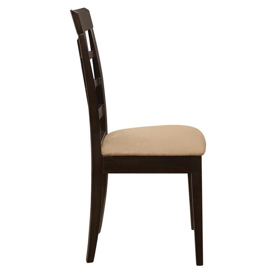 Gabriel Brown Side Chair - furniture place usa