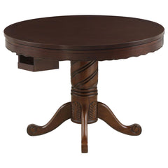 Turk Brown Game Table - furniture place usa