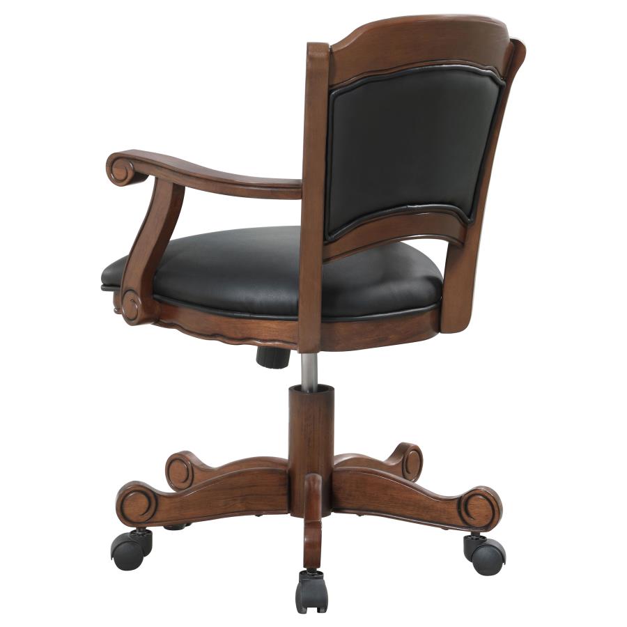 Turk Brown Game Chair - furniture place usa