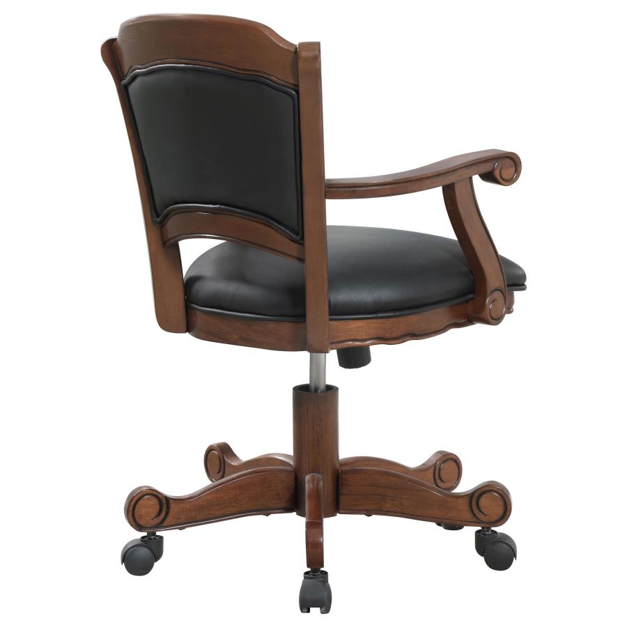 Turk Brown Game Chair - furniture place usa