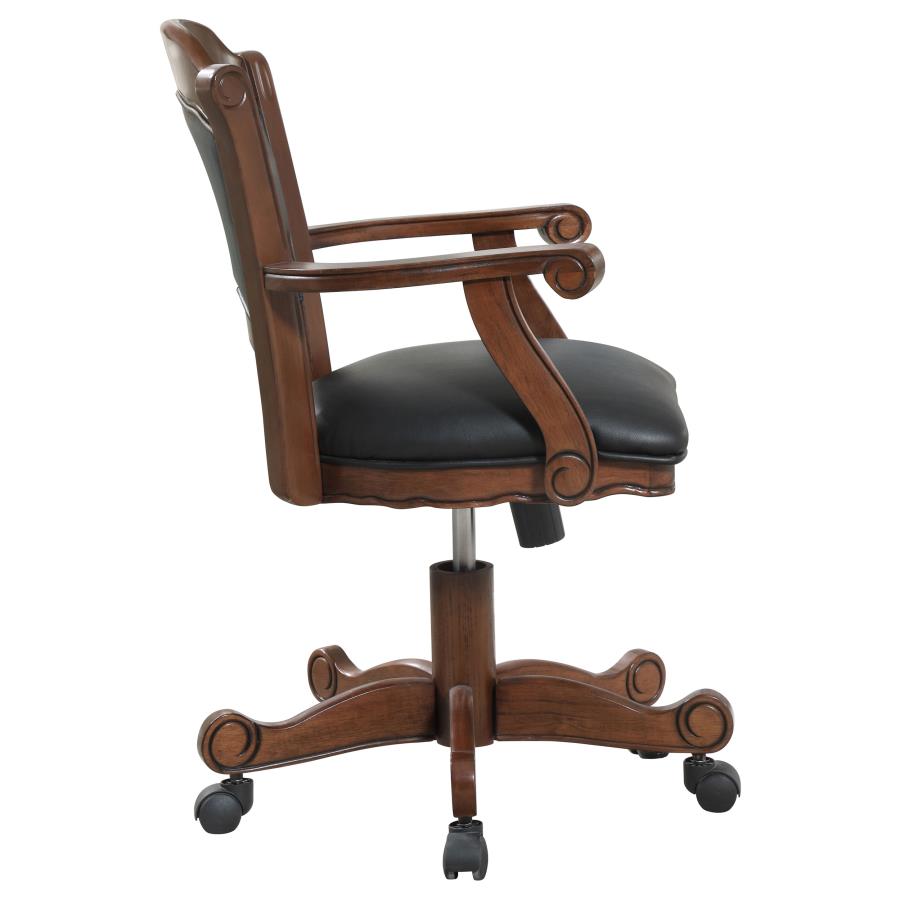 Turk Brown Game Chair - furniture place usa