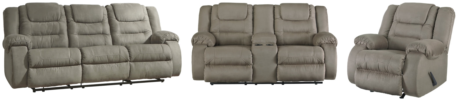 McCade Sofa, Loveseat and Recliner - furniture place usa