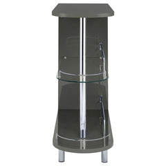 Adolfo Grey Home Bar - furniture place usa