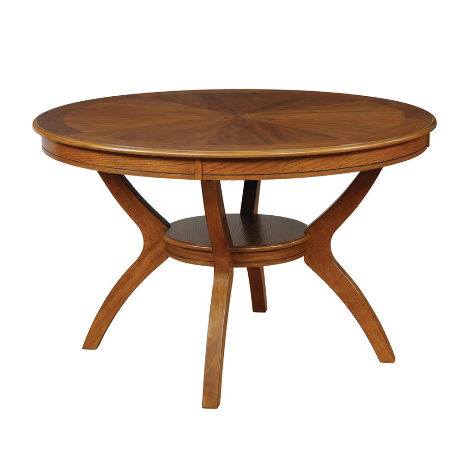 Nelms Brown Dining Table - furniture place usa