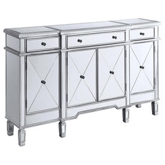 Aconitum Silver Accent Cabinet