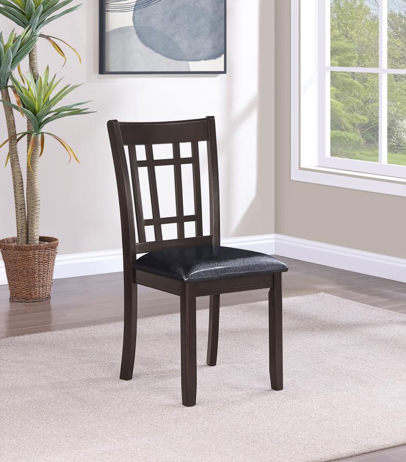 Lavon Brown Side Chair - furniture place usa