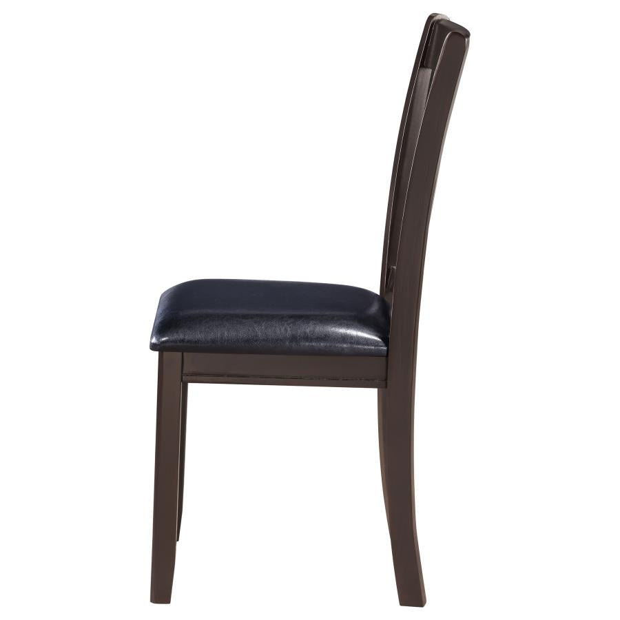 Lavon Brown Side Chair - furniture place usa