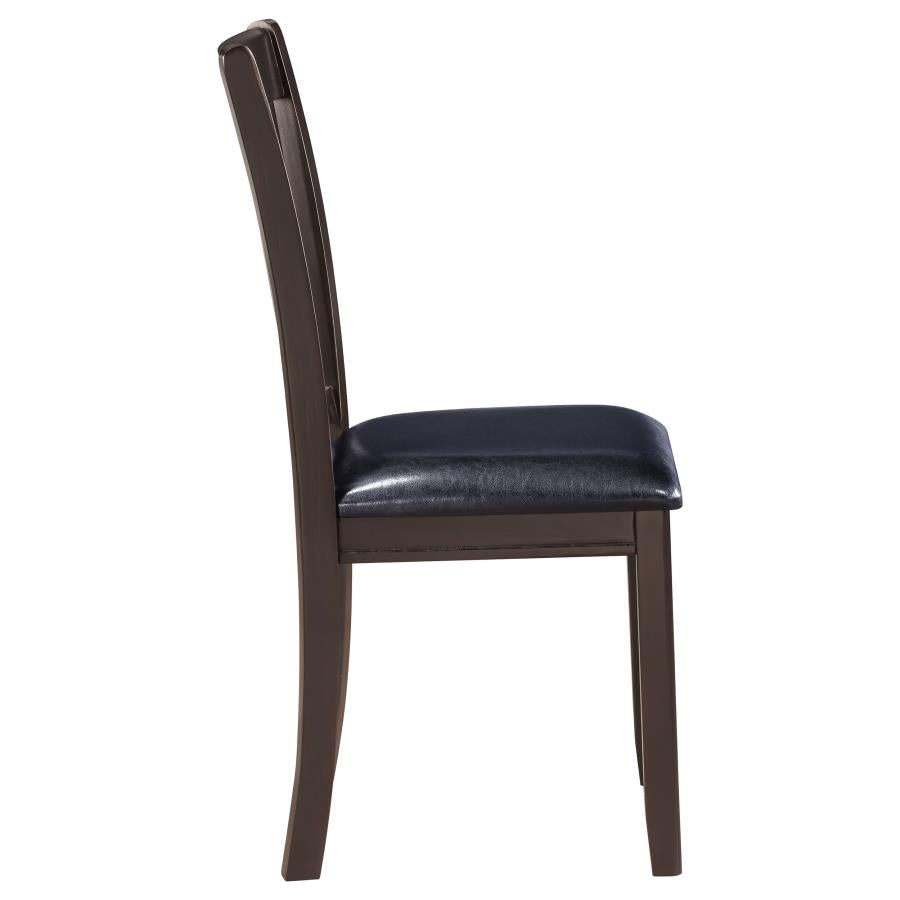 Lavon Brown Side Chair - furniture place usa