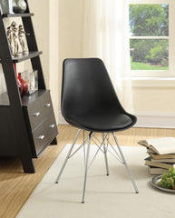 Juniper Black Side Chair - furniture place usa