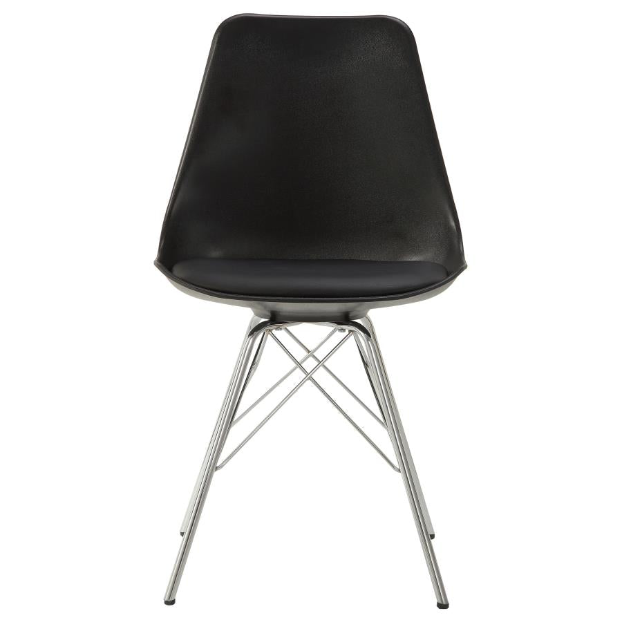 Juniper Black Side Chair - furniture place usa