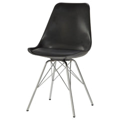 Juniper Black Side Chair - furniture place usa