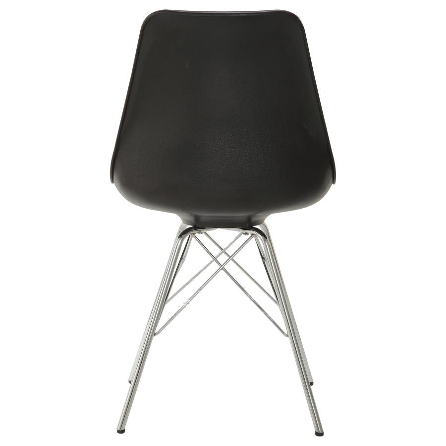 Juniper Black Side Chair - furniture place usa