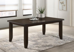 Dalila Brown Dining Table - furniture place usa