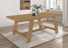 Sharon Brown Dining Table - furniture place usa