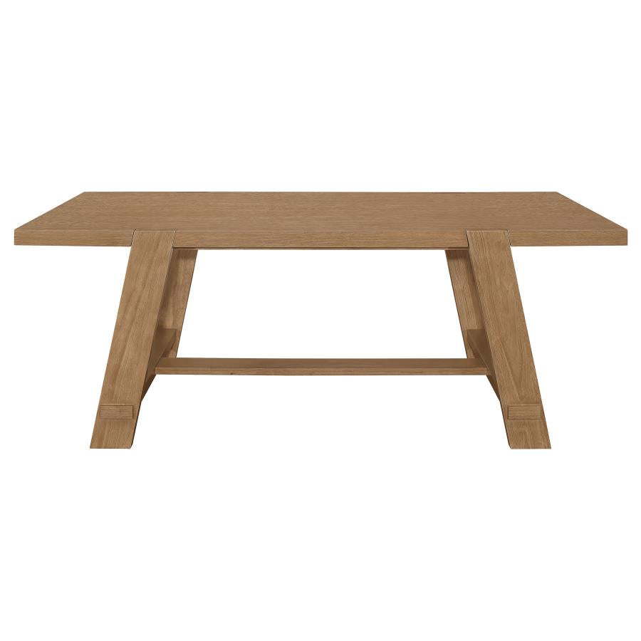 Sharon Brown Dining Table - furniture place usa