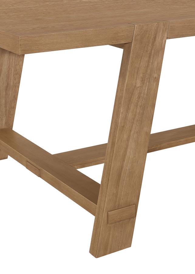 Sharon Brown Dining Table - furniture place usa