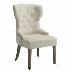 Baney Beige Side Chair - furniture place usa