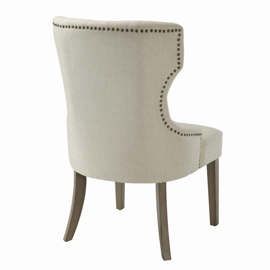 Baney Beige Side Chair - furniture place usa