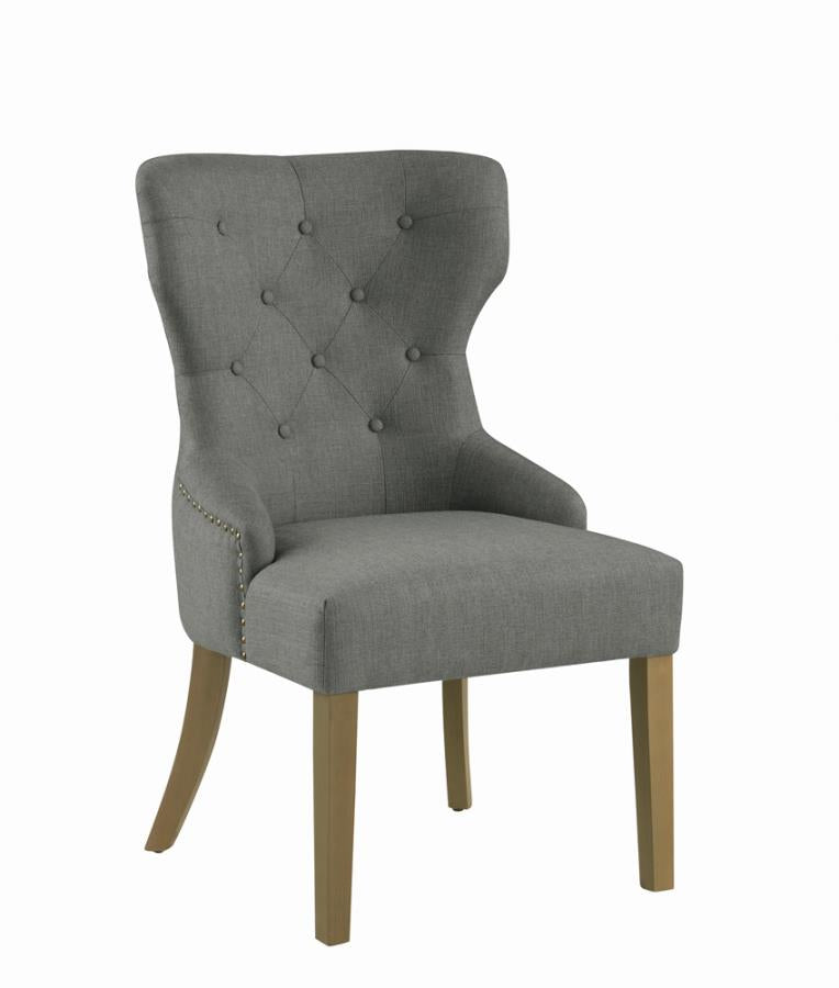 Baney Grey Side Chair - furniture place usa