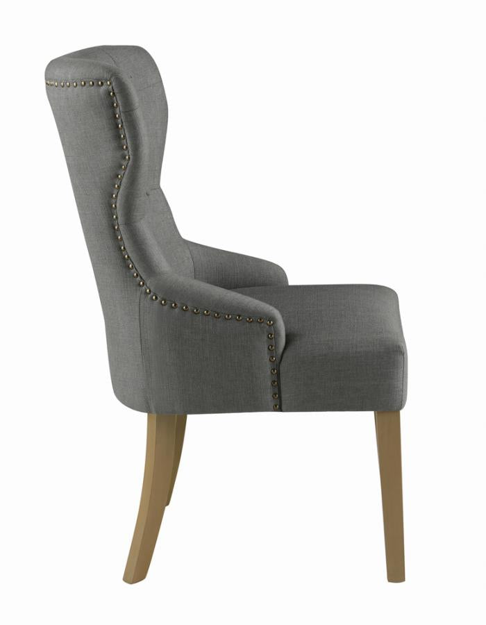 Baney Grey Side Chair - furniture place usa