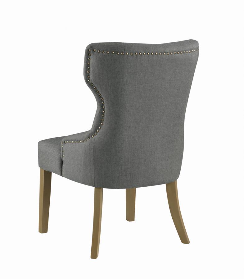 Baney Grey Side Chair - furniture place usa