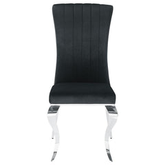 Betty Black Side Chair - furniture place usa