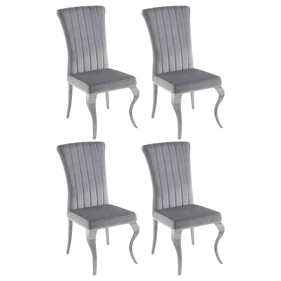 Betty Grey Side Chair - furniture place usa