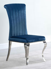 Betty Blue Side Chair - furniture place usa