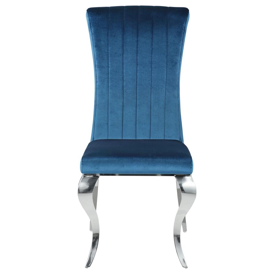 Betty Blue Side Chair - furniture place usa