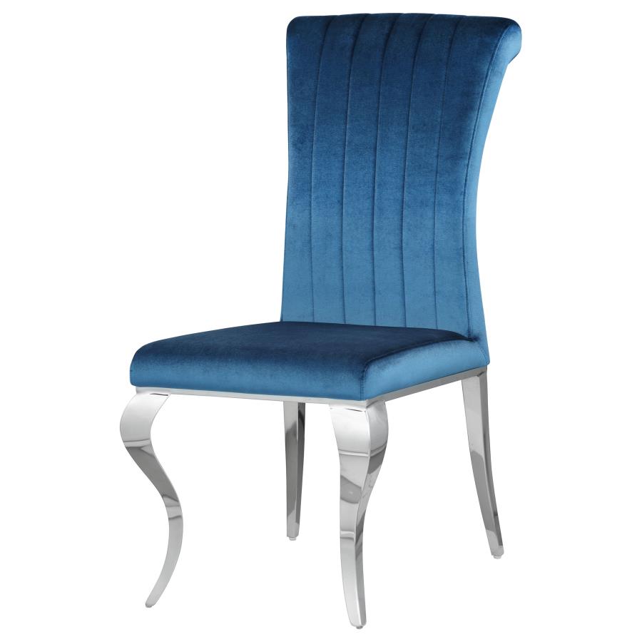 Betty Blue Side Chair - furniture place usa