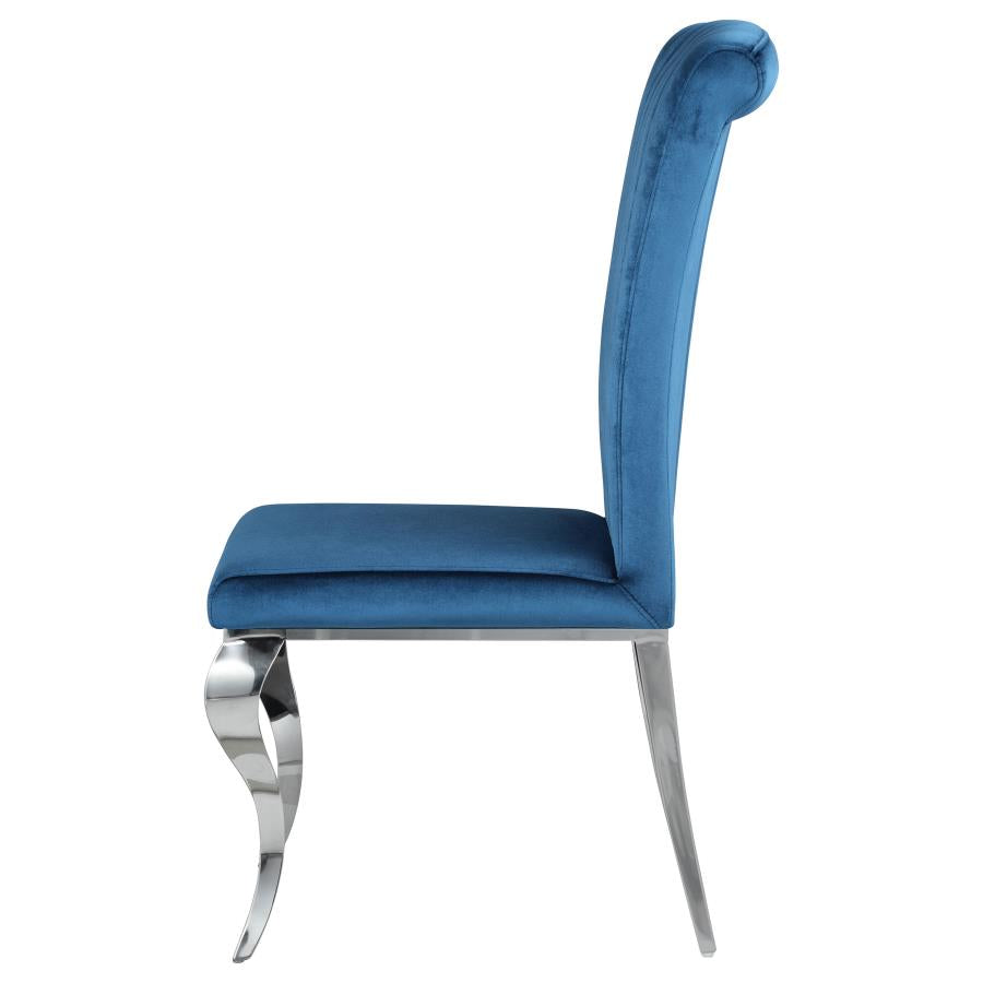 Betty Blue Side Chair - furniture place usa