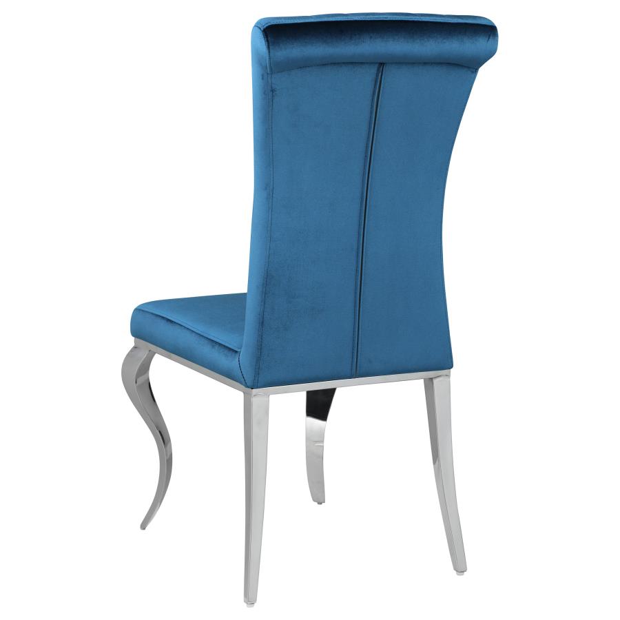 Betty Blue Side Chair - furniture place usa