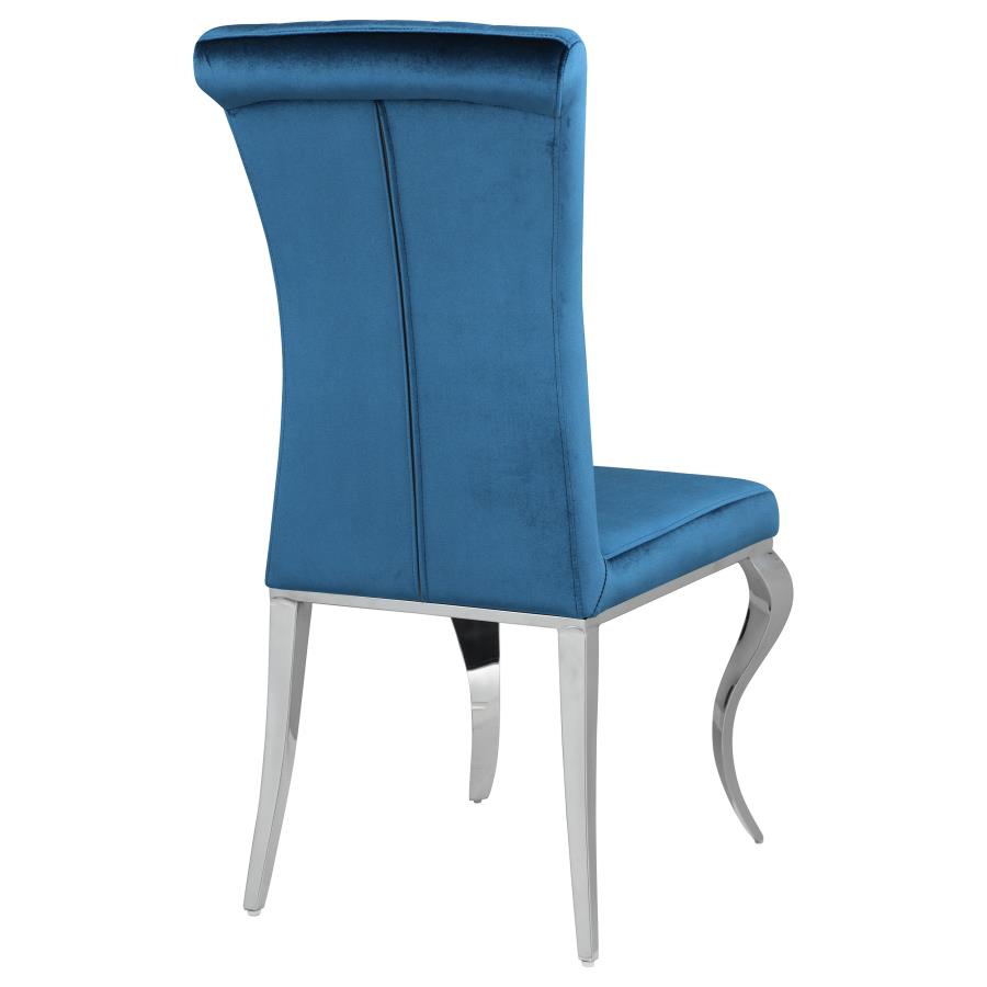 Betty Blue Side Chair - furniture place usa