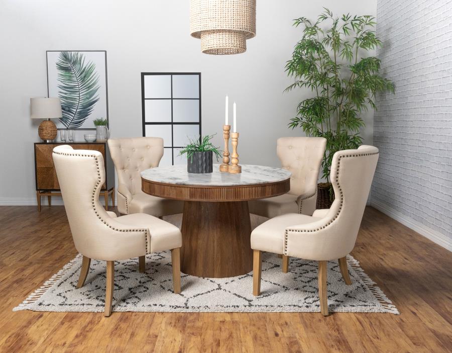 Ortega White Dining Table - furniture place usa