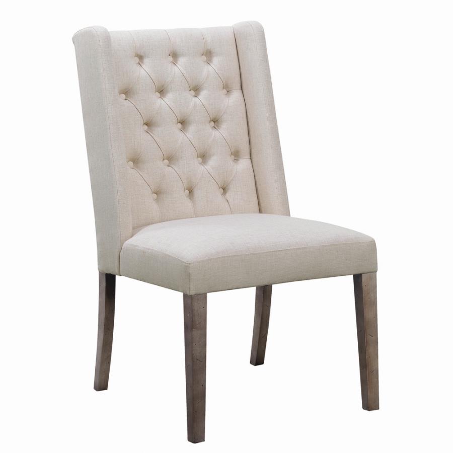 Bexley Beige Side Chair - furniture place usa