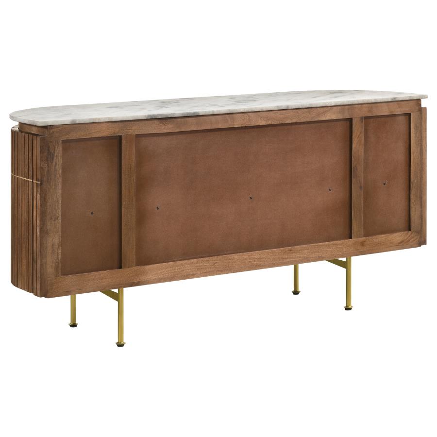 Ortega White Sideboard - furniture place usa