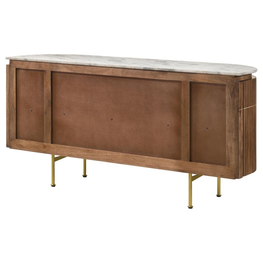 Ortega White Sideboard - furniture place usa