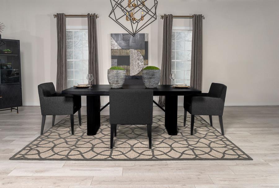 Catherine Grey 5 Pc Dining Set - furniture place usa