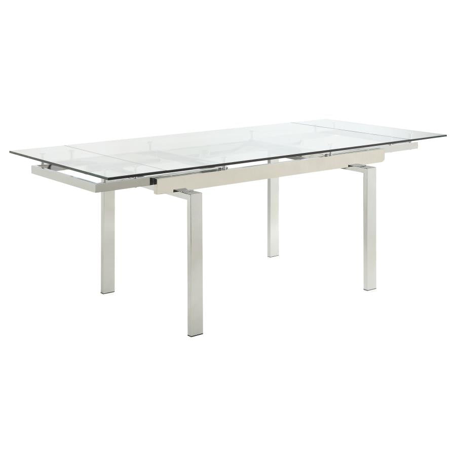 Wexford Silver Dining Table - furniture place usa