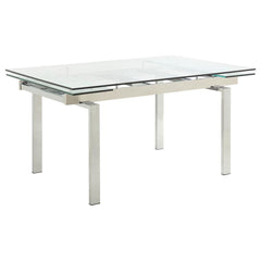 Wexford Silver Dining Table - furniture place usa