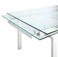 Wexford Silver Dining Table - furniture place usa