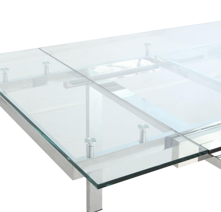 Wexford Silver Dining Table - furniture place usa