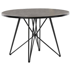 Rennes Black Dining Table - furniture place usa