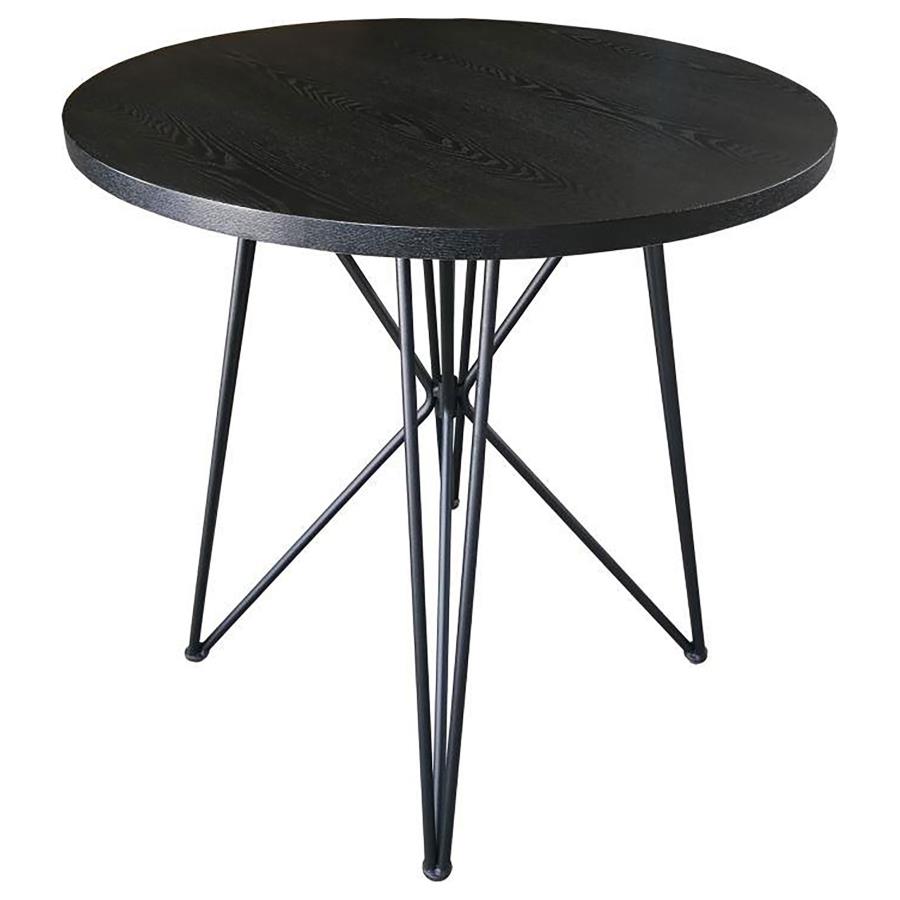 Rennes Black Counter Height Dining Table - furniture place usa