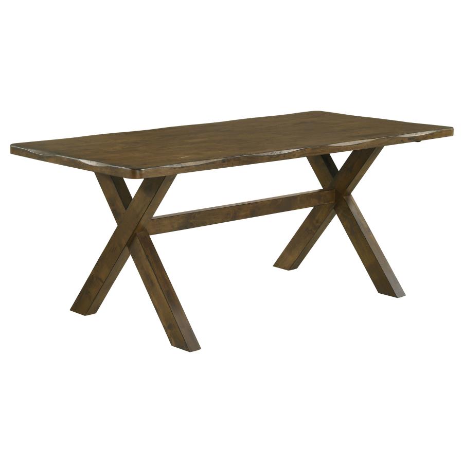 Alston Brown Dining Table - furniture place usa