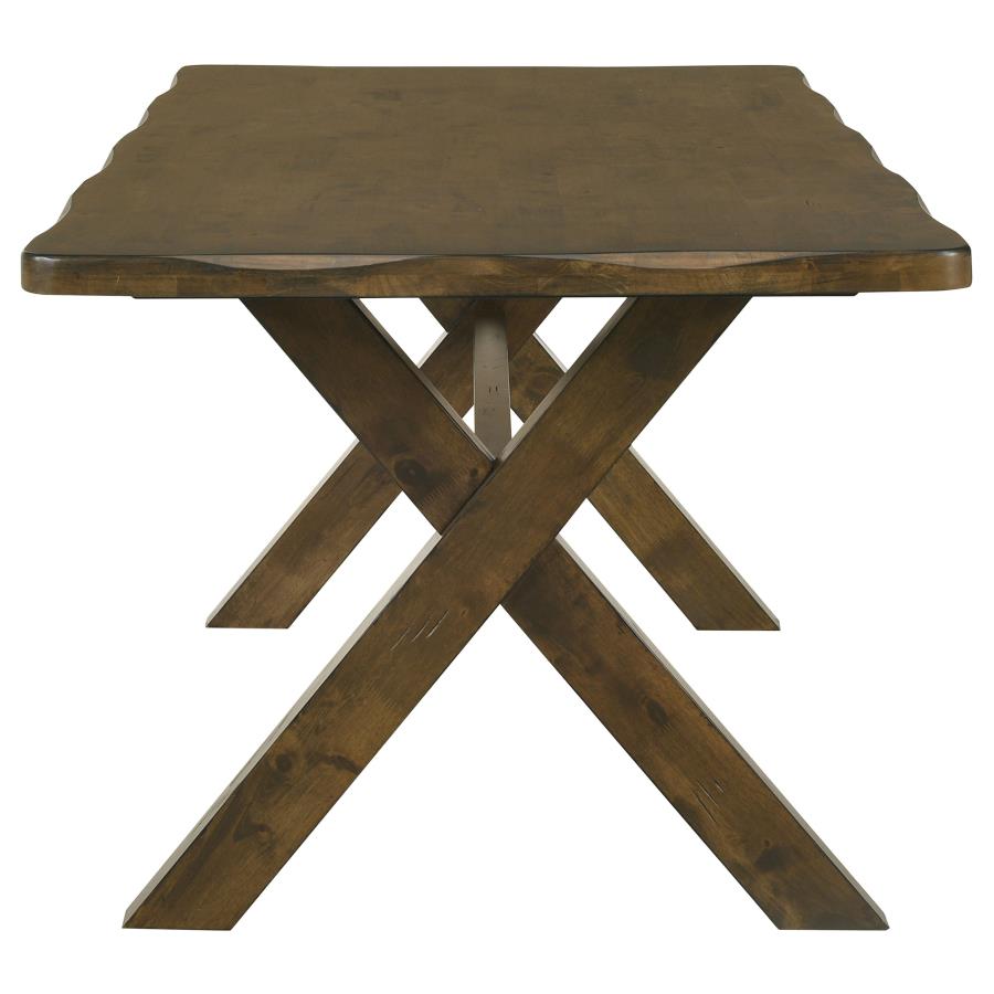 Alston Brown Dining Table - furniture place usa